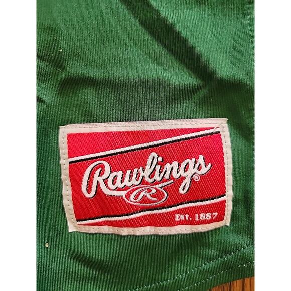 Rawlings YOUTH Falcons Short Sleeve Jersey Size XL Baseball Boys - Picture 3 of 8